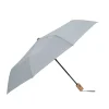 Składany parasol damski w kolorze szarym
