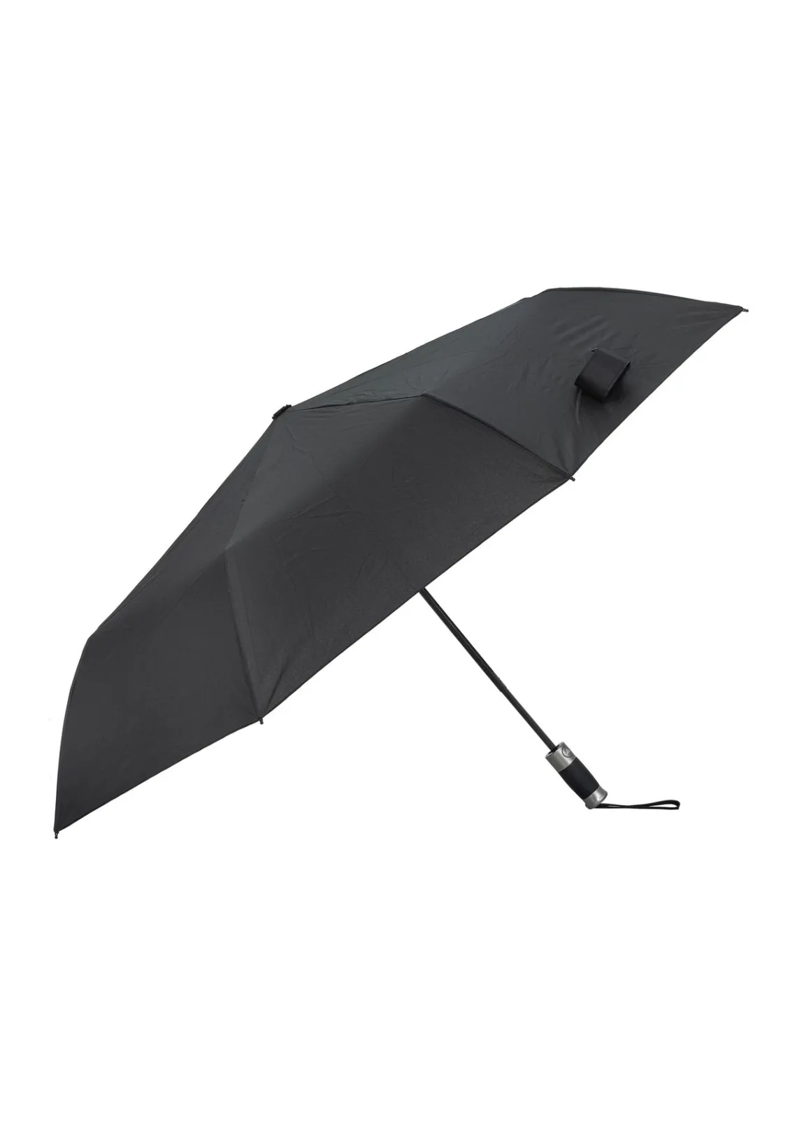 Składany parasol męski w kolorze czarnym