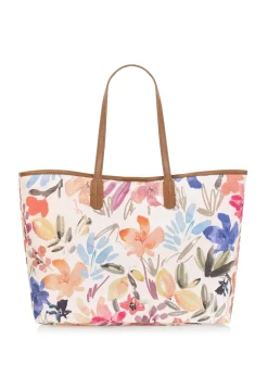 Skórzana torebka shopper damska
