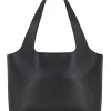 Skórzana torebka shopper damska