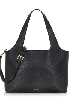 Skórzana torebka shopper damska