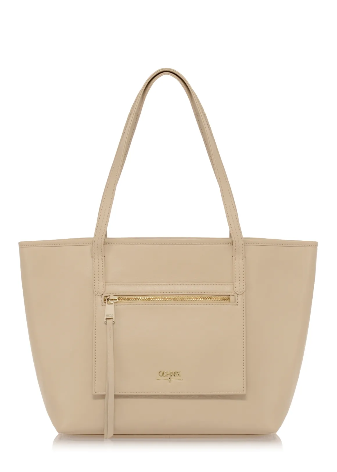 Skórzana torebka shopper damska