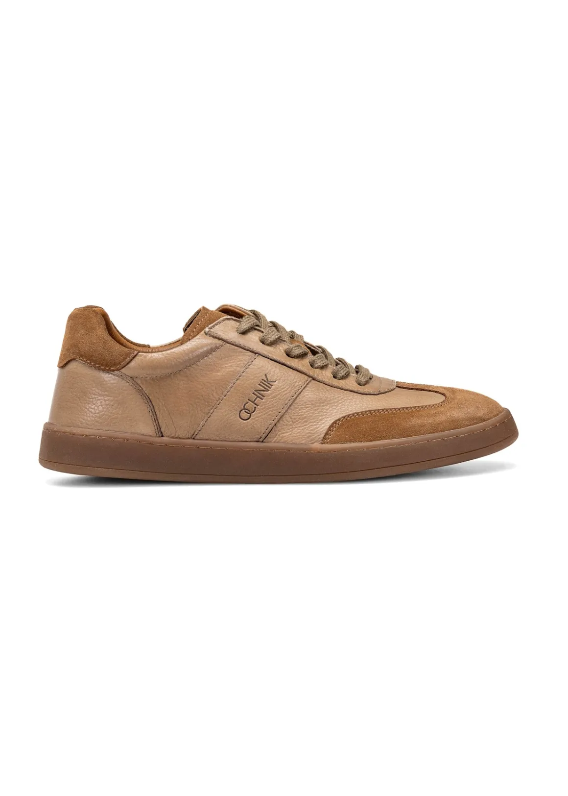 Skórzane męskie buty sportowe