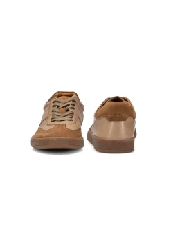 Skórzane męskie buty sportowe
