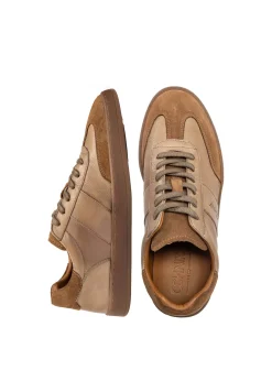Skórzane męskie buty sportowe