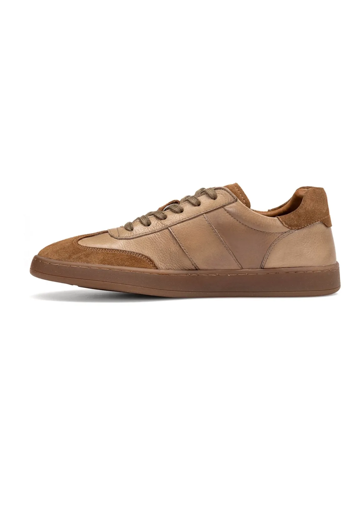 Skórzane męskie buty sportowe