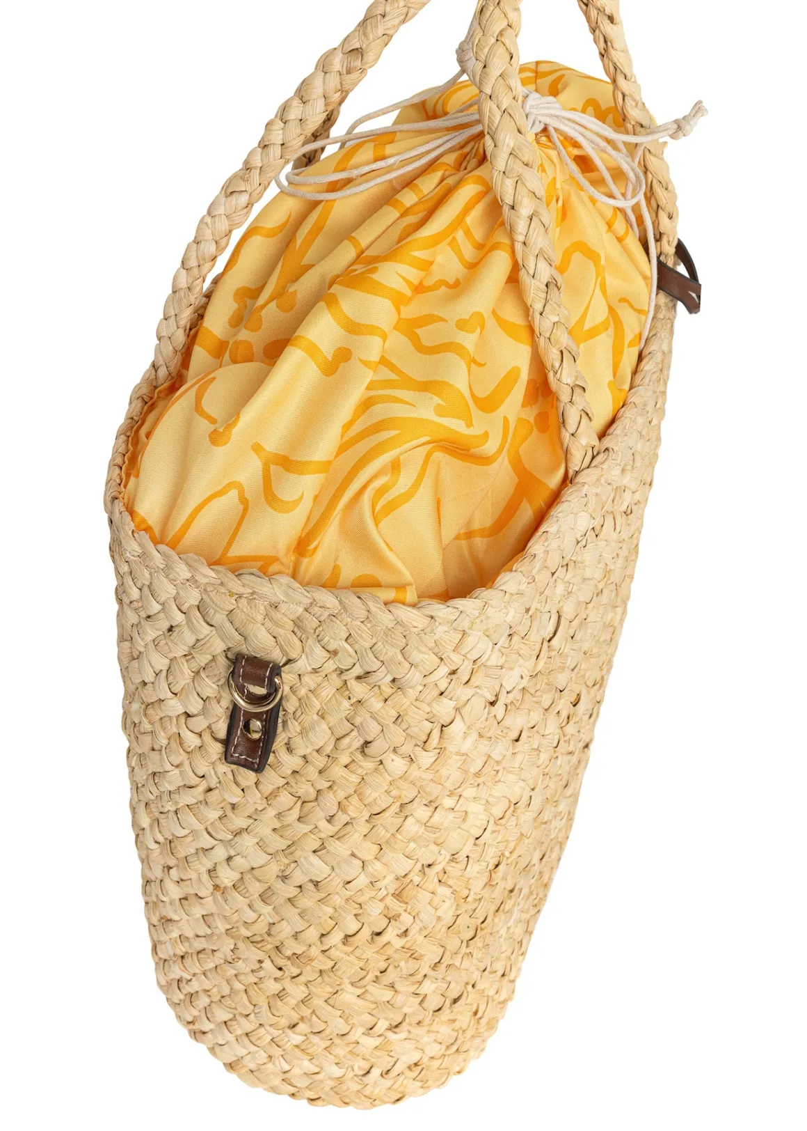 Słomkowa torebka damska shopper
