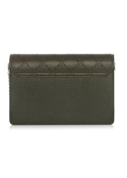 Torebka damska khaki z monogramem