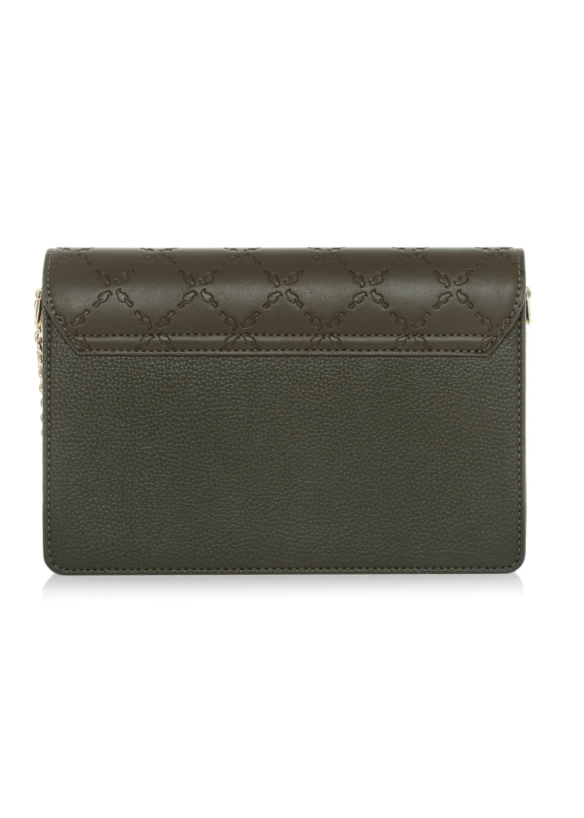 Torebka damska khaki z monogramem