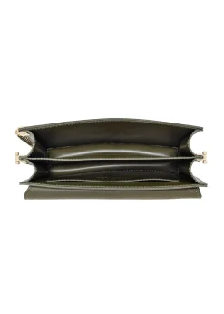 Torebka damska khaki z monogramem