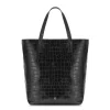 Torebka shopper damska croco