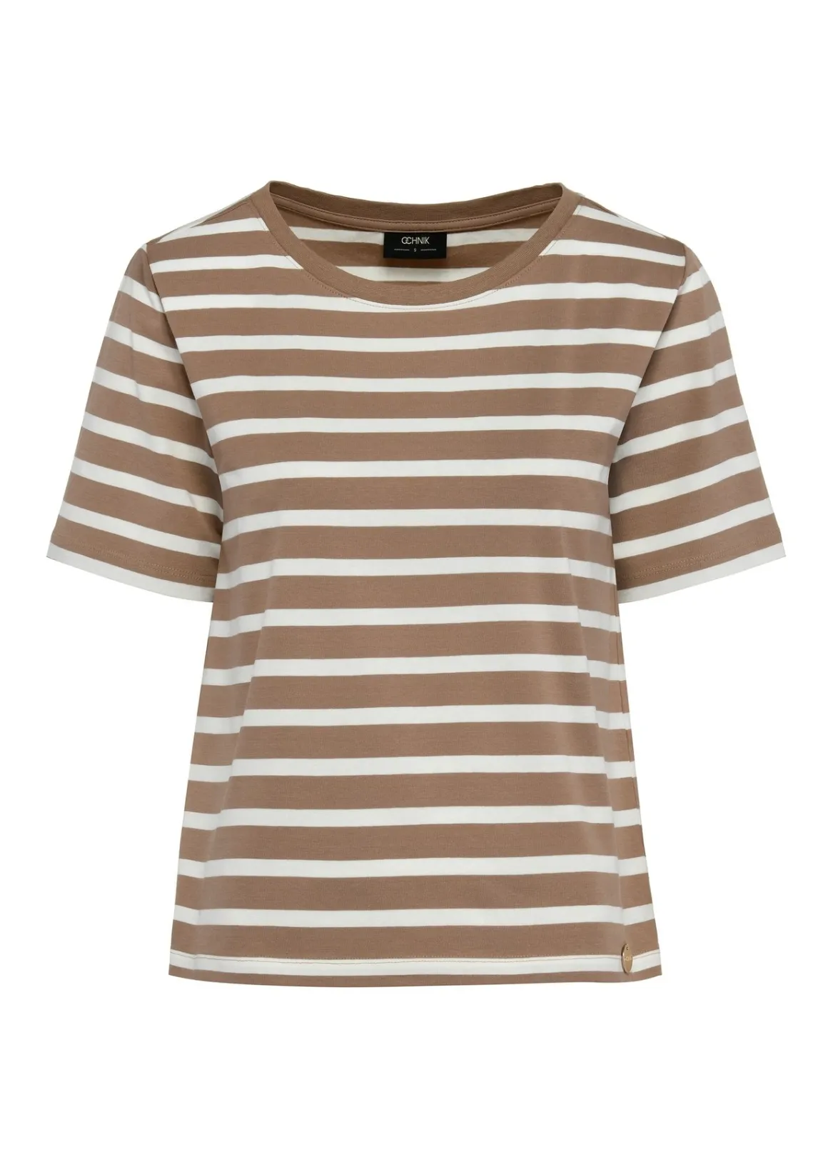 T-shirt damski w paski