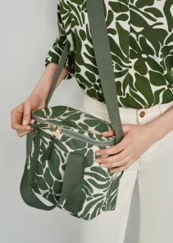 Zielono-biały lunchbox