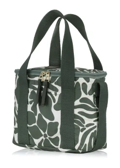 Zielono-biały lunchbox