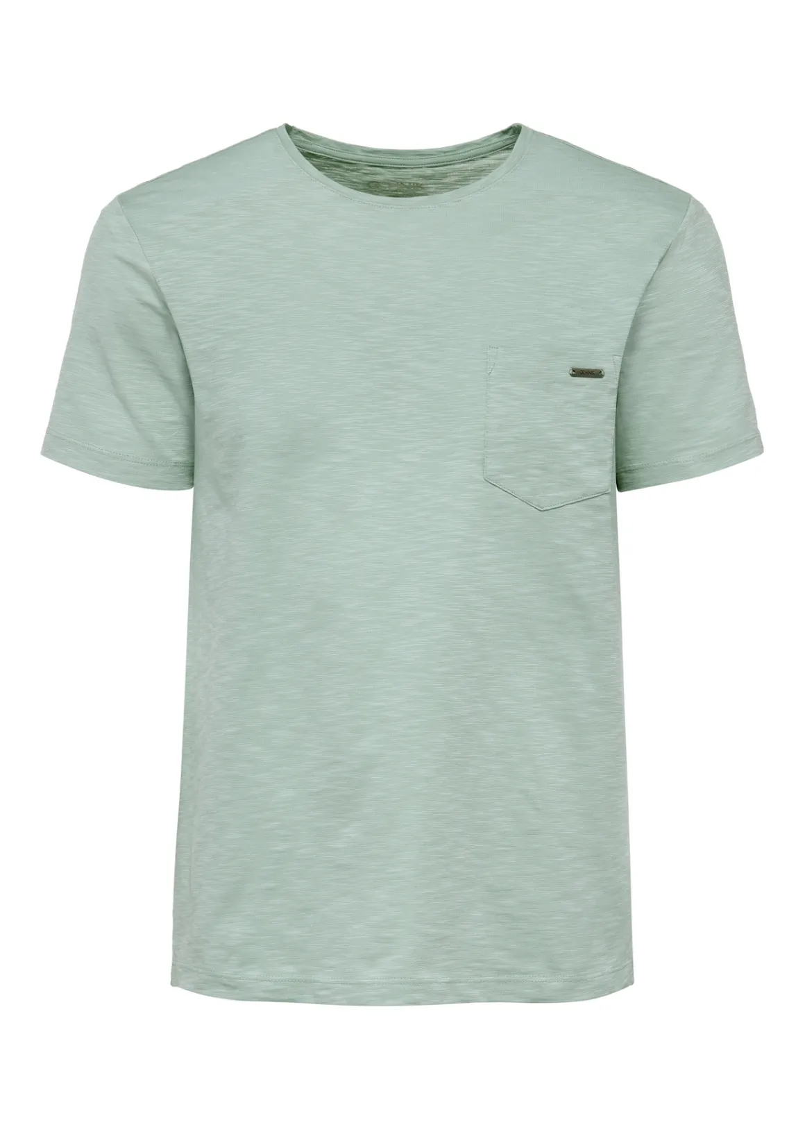 Zielony bawełniany t-shirt męski