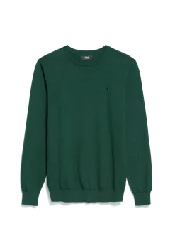 Zielony sweter męski basic