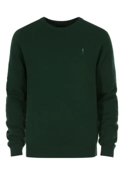 Zielony sweter męski basic